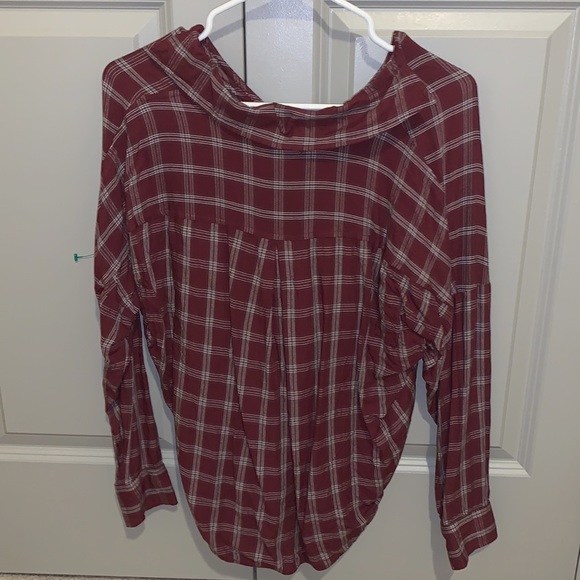 Lou & Grey Plaid Top - Picture 2 of 2
